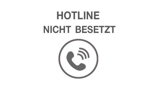 Keine Hotline von 30.05 - 07.06.