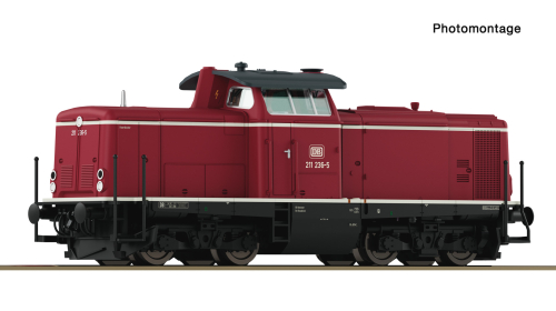 Pre-series model: DB diesel locomotive class 211