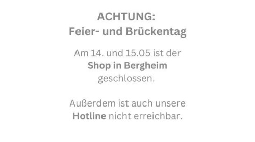 Feier- und Br&uuml;ckentag!