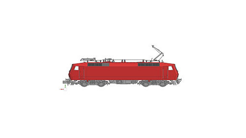 Erste Konstruktionszeichnungen der BR 120
