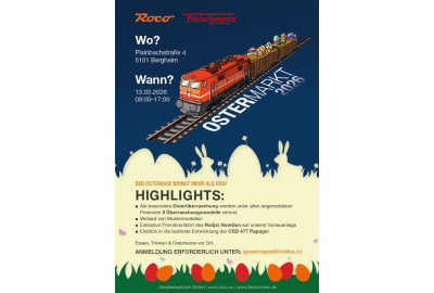 Exklusiver Ostermarkt bei ROCO / FLEISCHMANN